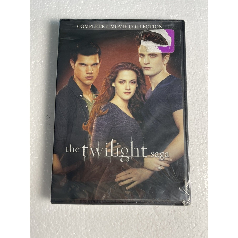 The TWILIGHT Saga 5 Movie Collection DVD New Sealed